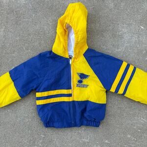 Vintage St. Louis Blues Toddler Windbreaker Jacket 24 Months